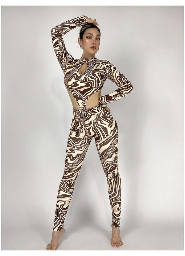La Fitwear Legging Cinturón Fake Me Mármol